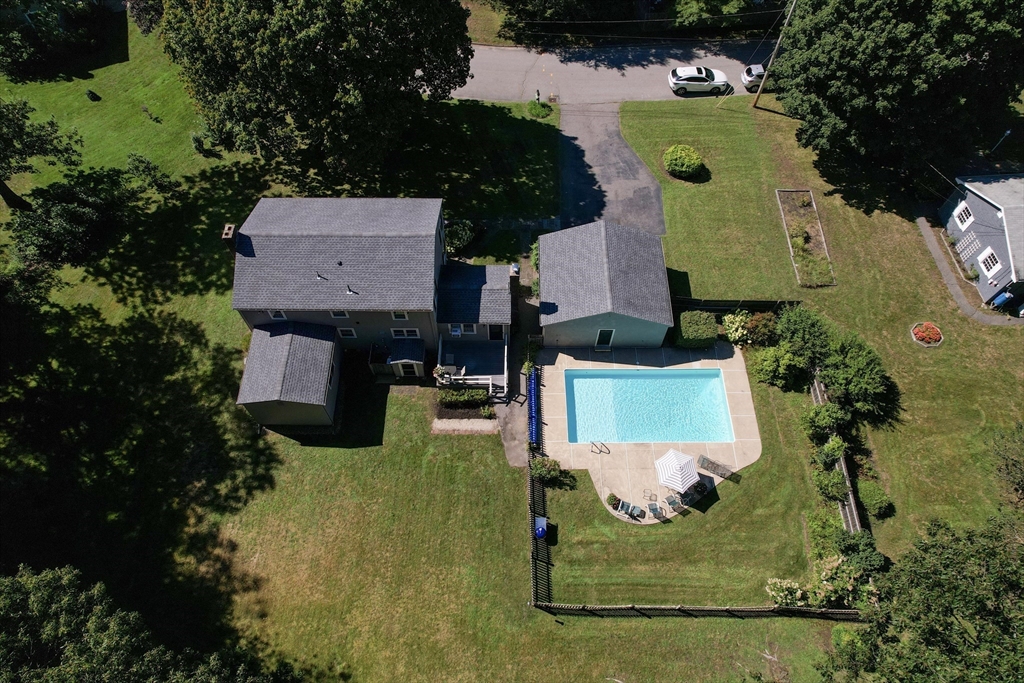 71 Greenbrook Road Hamilton, MA 01982 - Photo 28 of 33 an aerial view of a house with yard swimming pool and outdoor seating