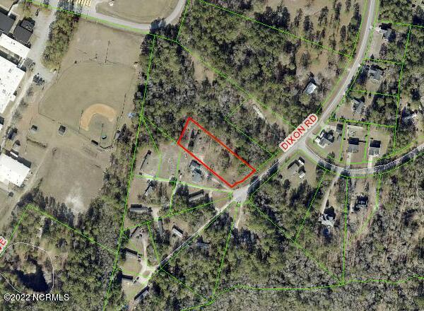 174 Dixon Road Holly Ridge, NC 28445 - Photo 26 of 26 Large GIS Aerial
