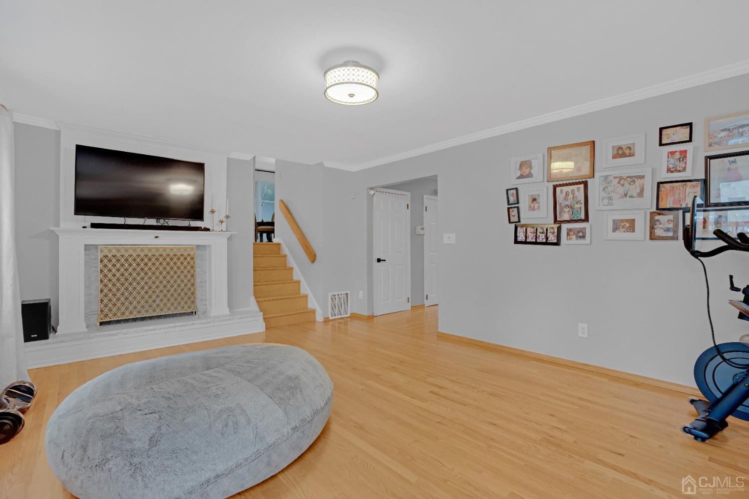 41 Laura Avenue Edison, NJ 08820 - Photo 16 of 45 a living room with furniture and a flat screen tv