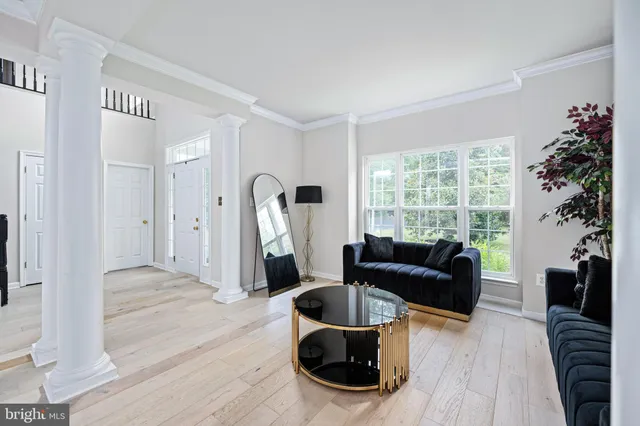 a bathroom with a double vanity sink and mirror