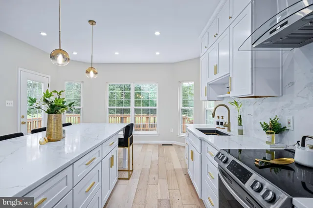 a view of a livingroom with a staircase
