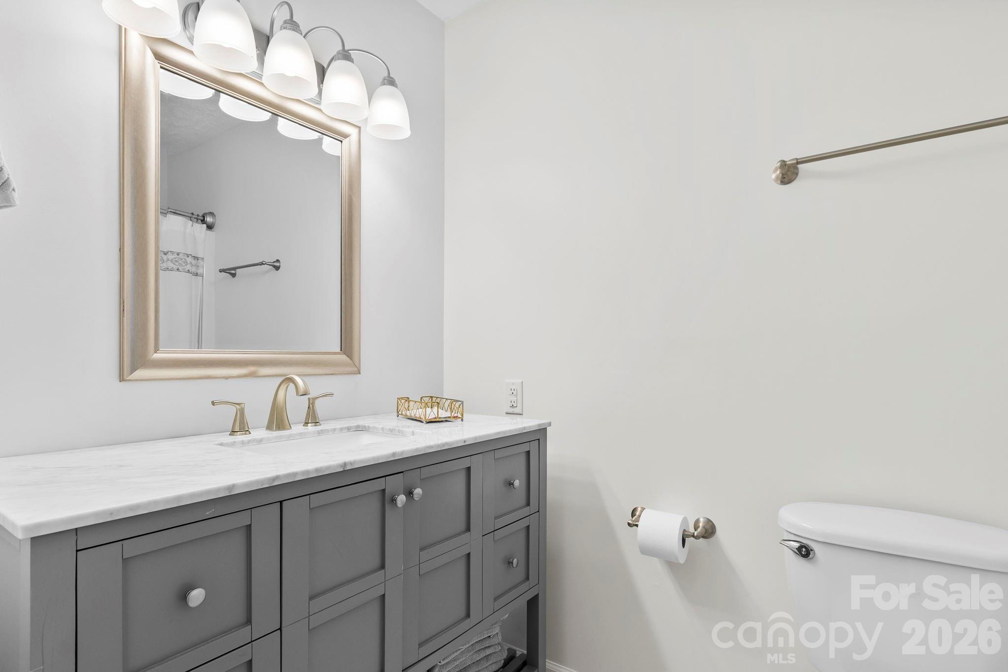 15 Blueberry Hill Road Asheville, NC 28804 - Photo 15 of 35 a bathroom with a double vanity sink mirror and double