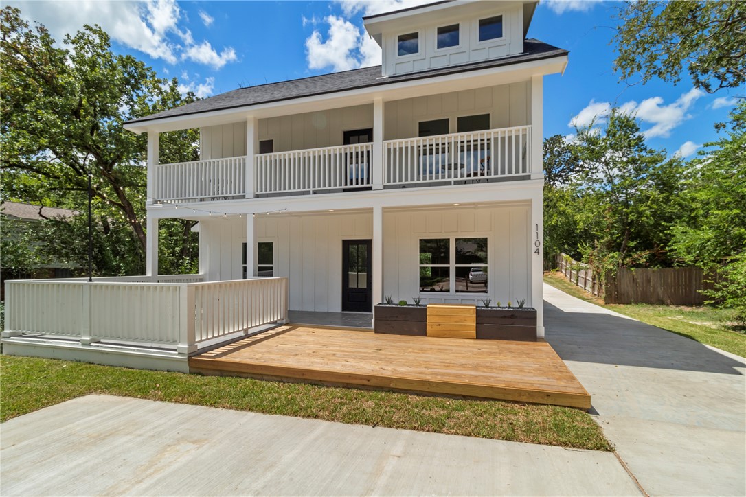 1104 Berkeley Street College Station, TX 77840 - Photo 14 of 44 a view of a house with a patio