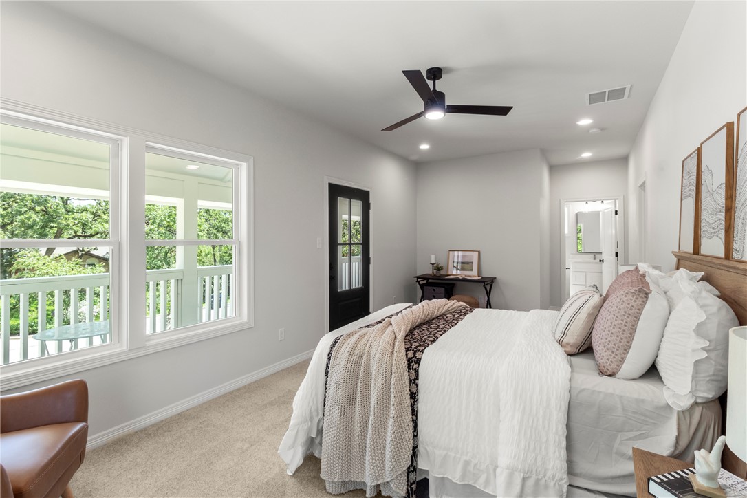 1104 Berkeley Street College Station, TX 77840 - Photo 33 of 44 a bed room with a bed and a window