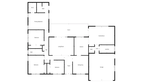 a picture of floor plan
