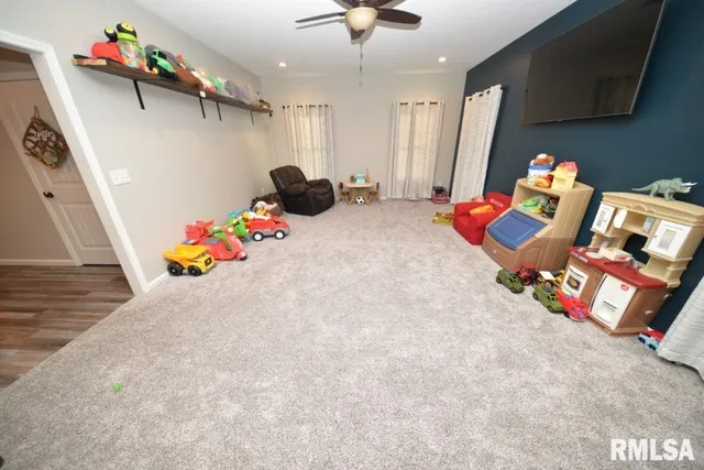a view of a room with toys and toys