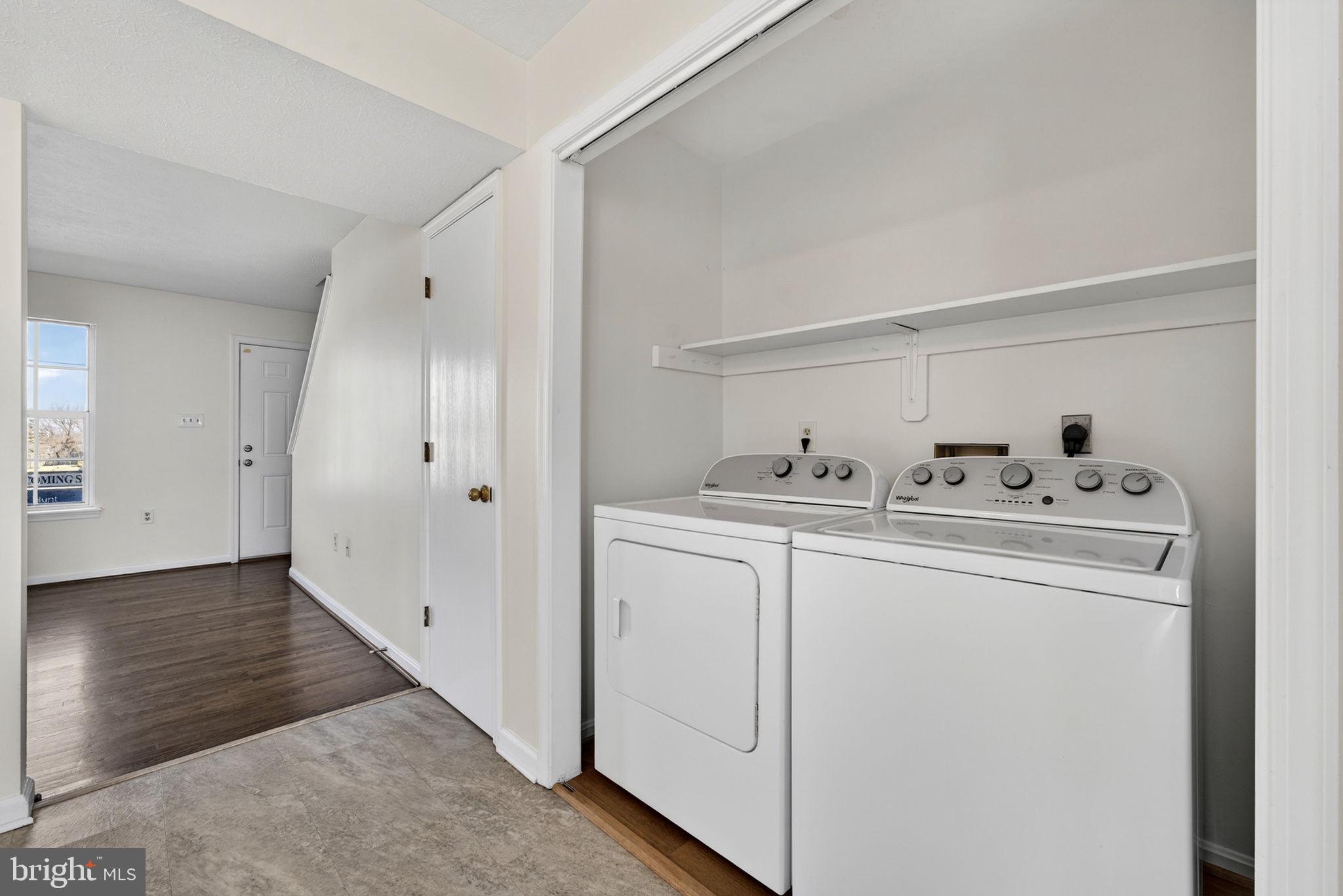 352 Valley Mill Road Winchester, VA 22602 - Photo 23 of 28 a utility room with dryer and washer