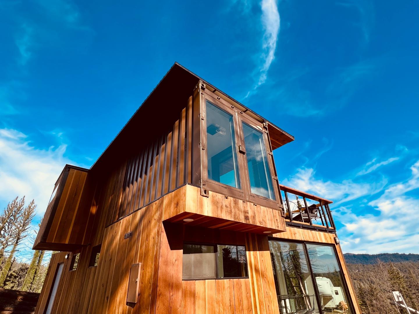 518 Container Way Boulder Creek, CA 95006 - Photo 32 of 33 a view of a house with a deck