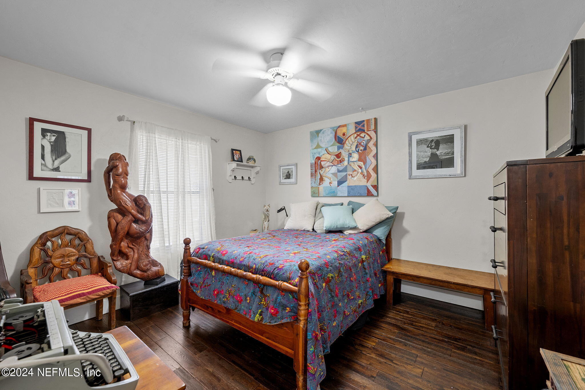 529 Fox Hollow Lane St. Augustine, FL 32086 - Photo 14 of 18 a bedroom with bed and a window