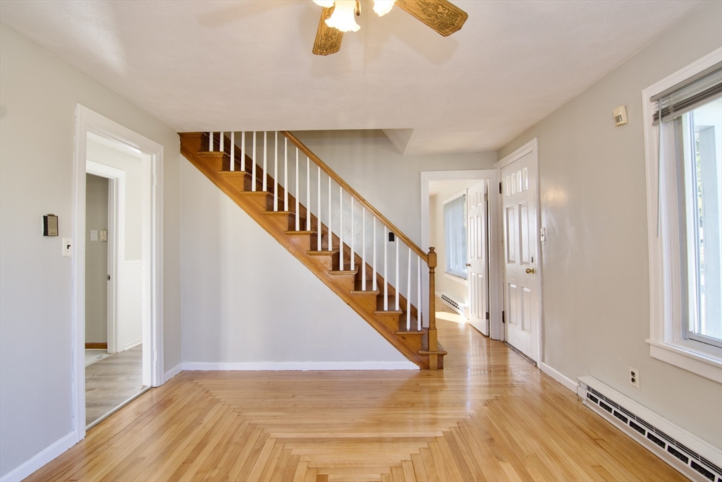 25 Chudy Street Three Rivers, MA 01080 - Photo 11 of 42 a view of entryway and hall with wooden floor