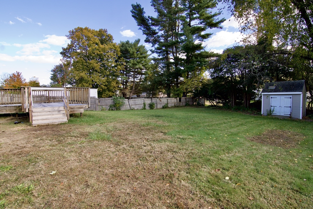 25 Chudy Street Three Rivers, MA 01080 - Photo 7 of 42 a view of a backyard with a garden