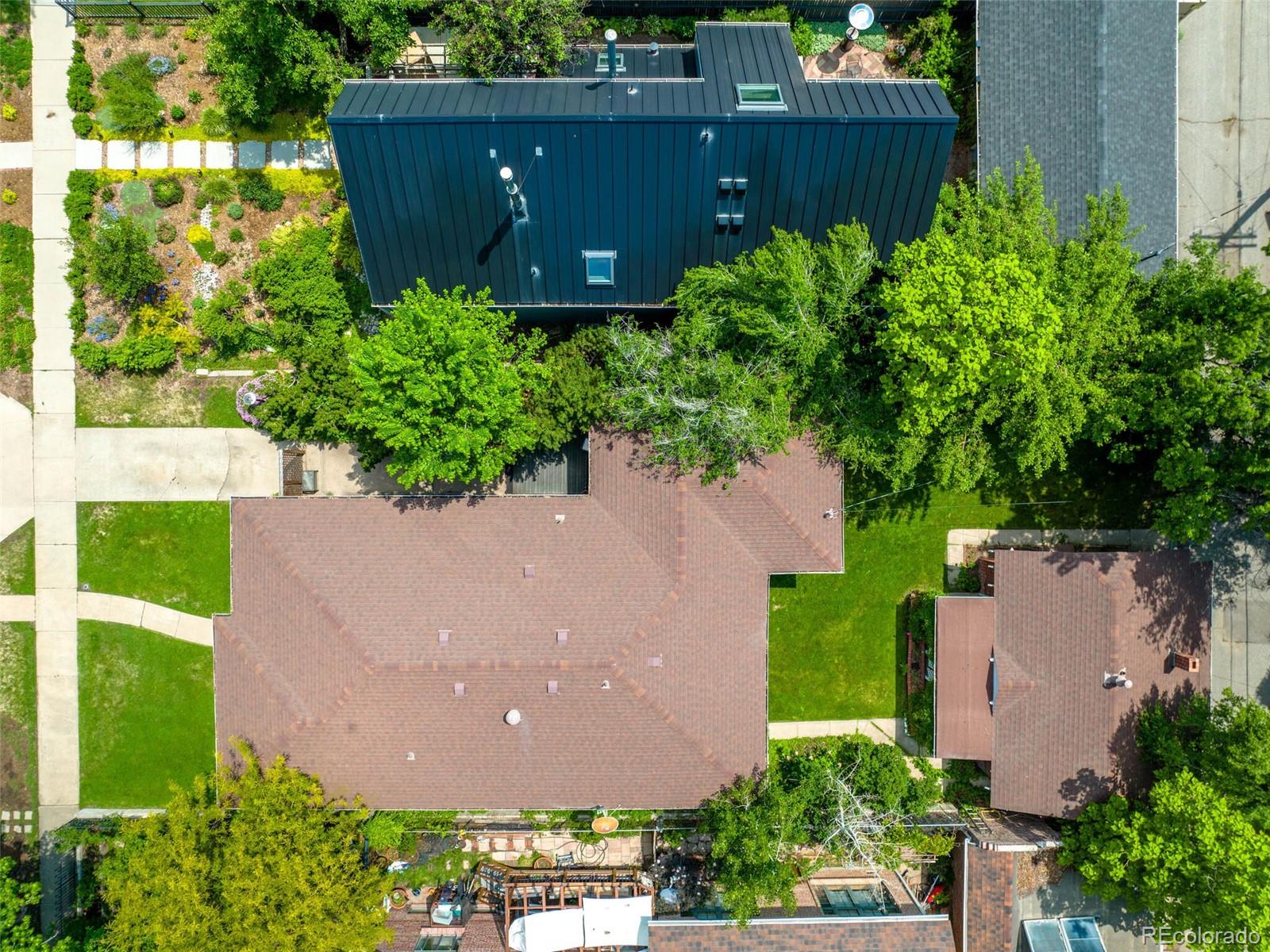 547 South Williams Street Denver, CO 80209 - Photo 1 of 18 an aerial view of a house and a garden