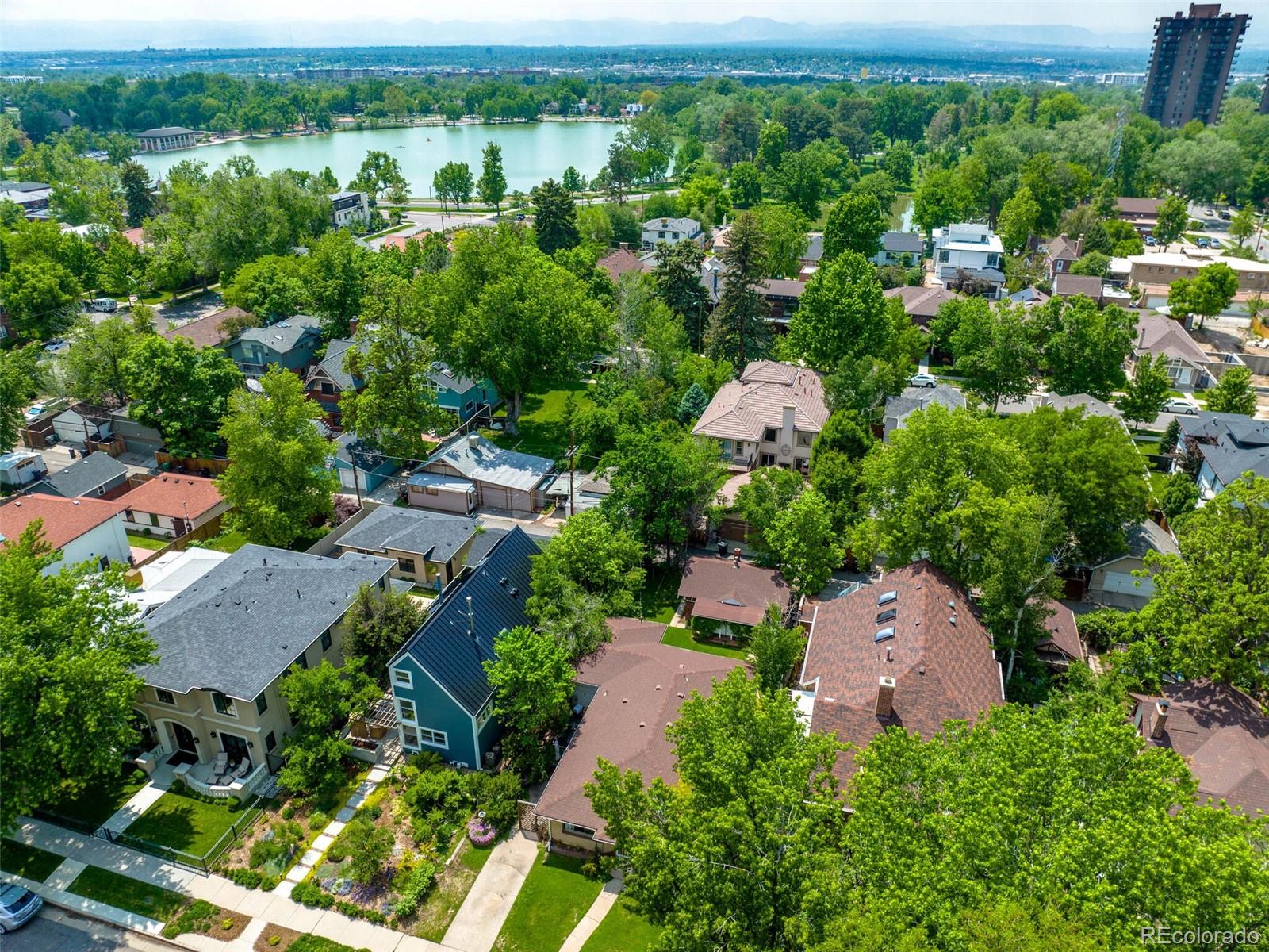 547 South Williams Street Denver, CO 80209 - Photo 17 of 18 an aerial view of multiple house