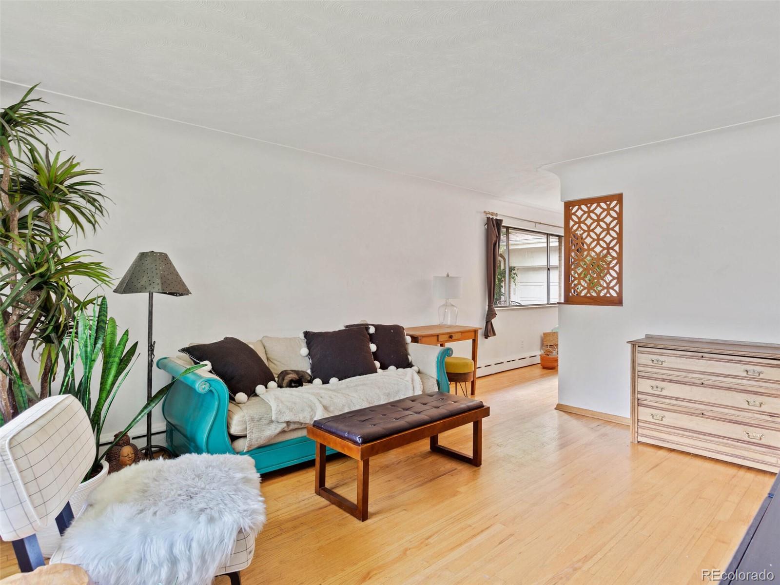 547 South Williams Street Denver, CO 80209 - Photo 6 of 18 a living room with furniture and a potted plant