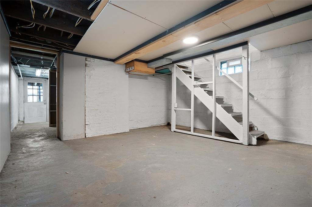4111 Wildcat Road New Kensington, PA 15068 - Photo 30 of 48 a view of an empty room with stairs