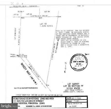 $35,000 | -windy Way Windy Way, Front Royal, VA 22630