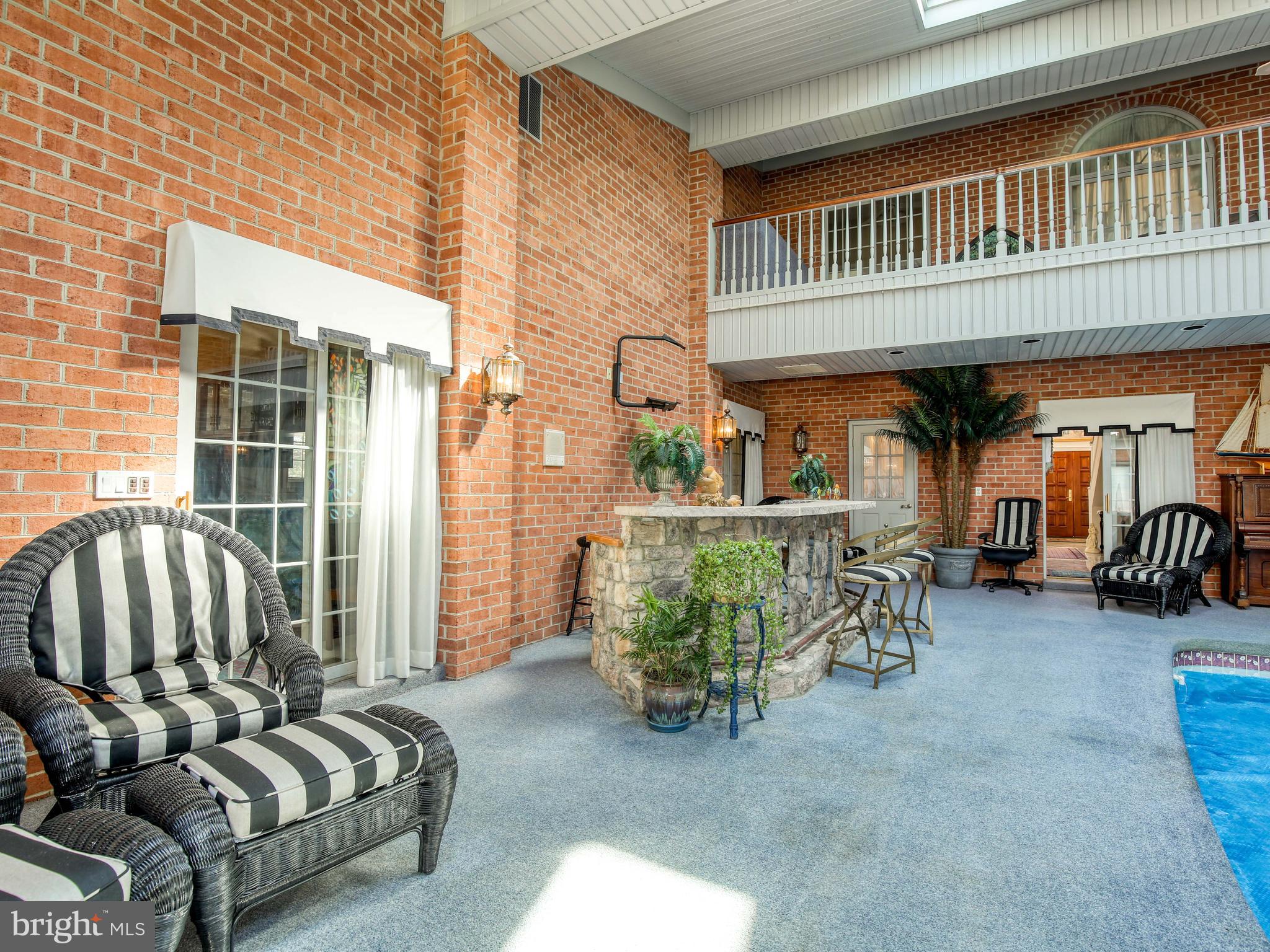 125 Henrico Road Front Royal, VA 22630 - Photo 57 of 63 Indoor Pool with Poolside Wet Bar