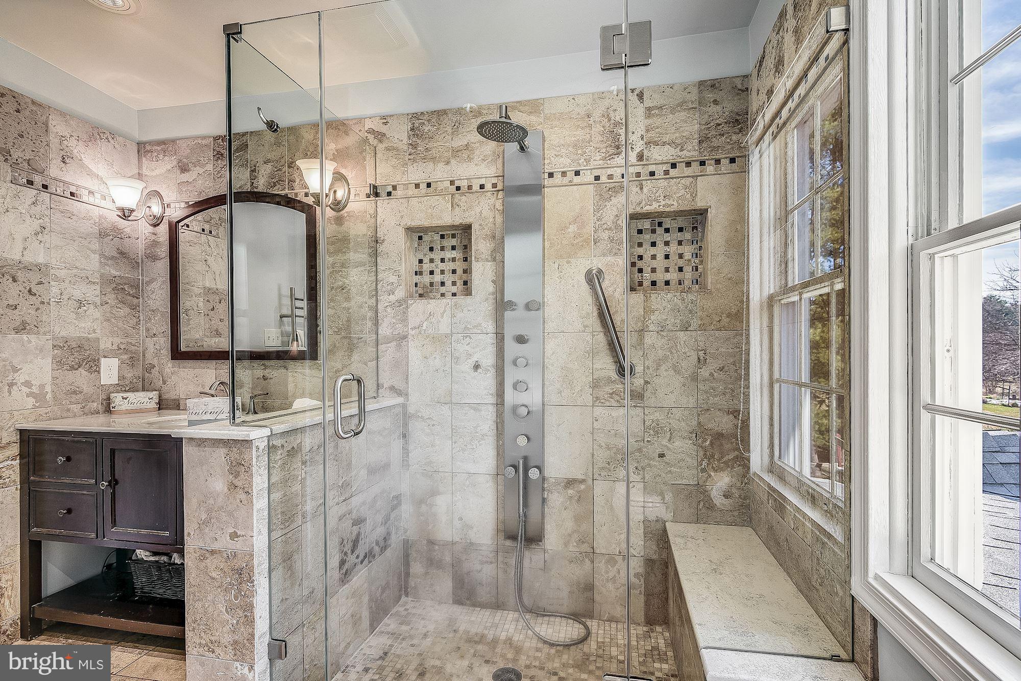 11912 Hall Shop Road Clarksville, MD 21029 - Photo 32 of 50 Upgraded Master Bath, Shower w/Spa-like Rain Head