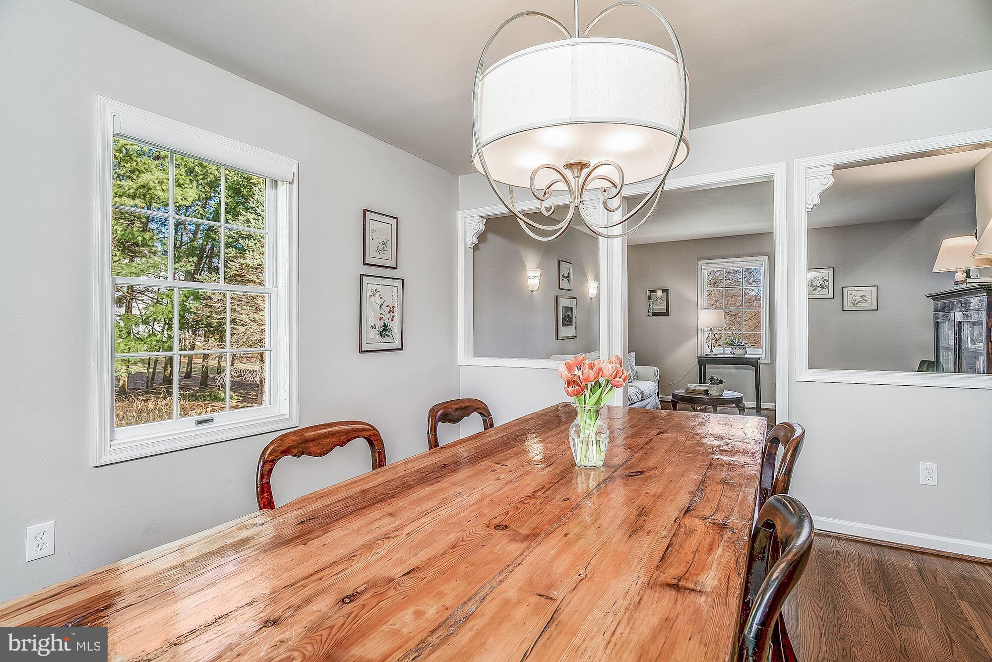 11912 Hall Shop Road Clarksville, MD 21029 - Photo 9 of 50 Dining Room w/ Feature Drum Chandelier