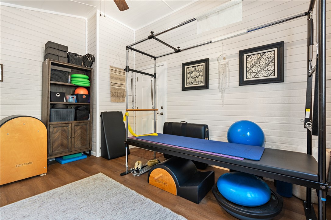 100 Creekview Blum, TX 76627 - Photo 21 of 56 a room with furniture and gym equipment