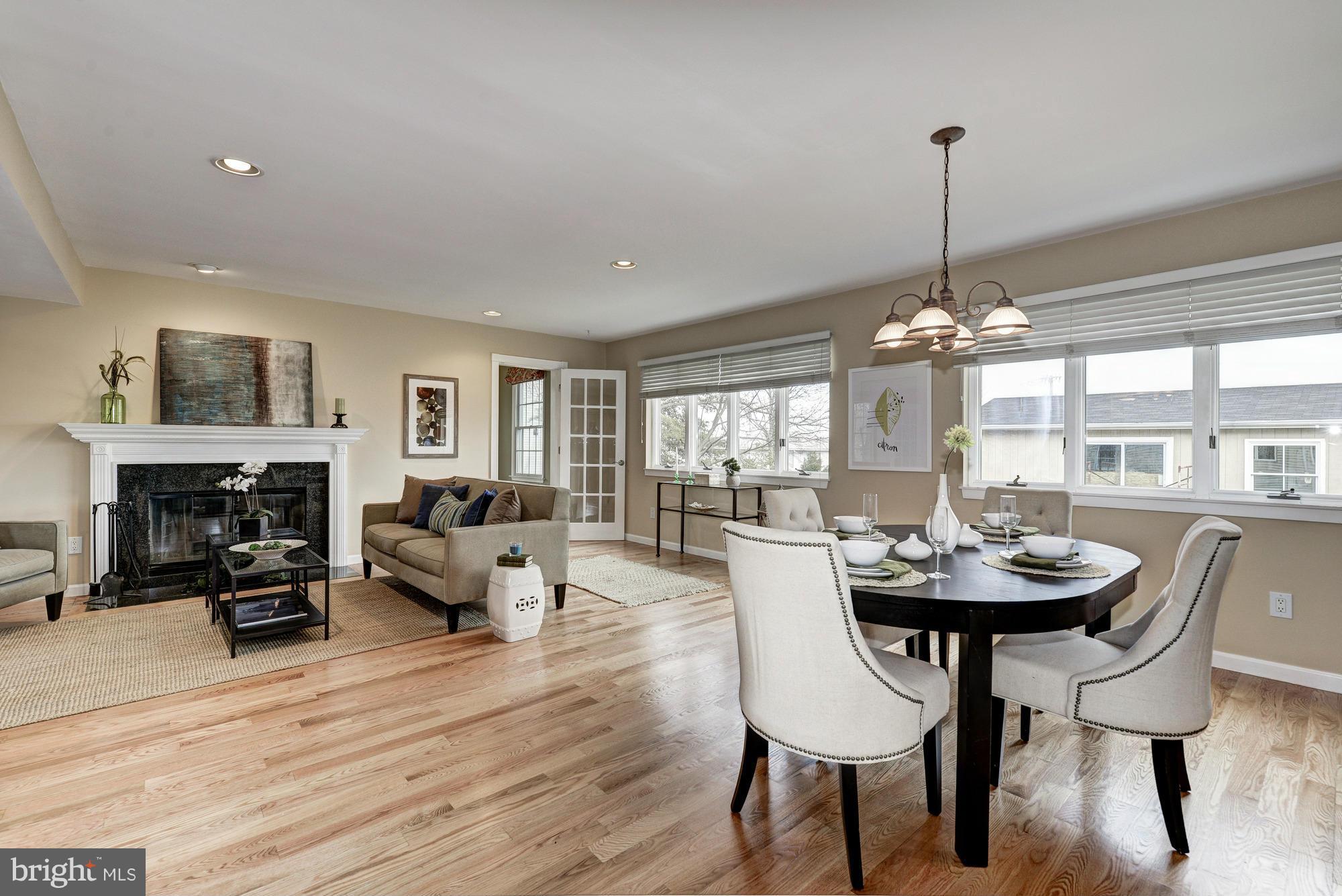 1426 Howard Road Annapolis, MD 21403 - Photo 8 of 30 a view of a dining room with furniture window and wooden floor