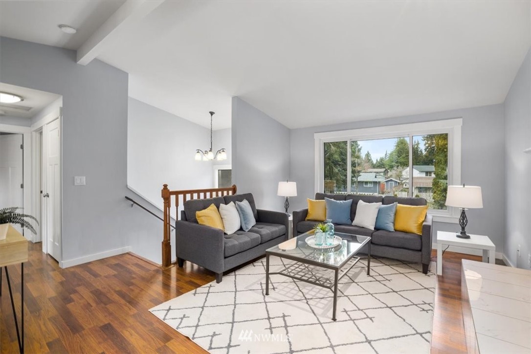 2630 171st Street Southeast Bothell, WA 98012 - Photo 5 of 36 a living room with furniture and a large window