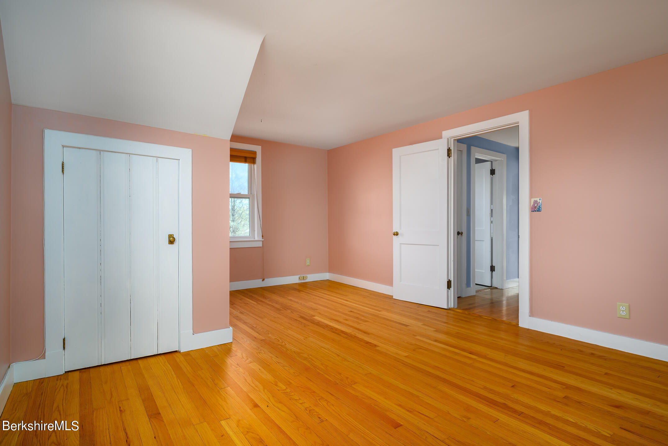 186 Stratton Road Williamstown, MA 01267 - Photo 22 of 33 a view of an empty room with wooden floor