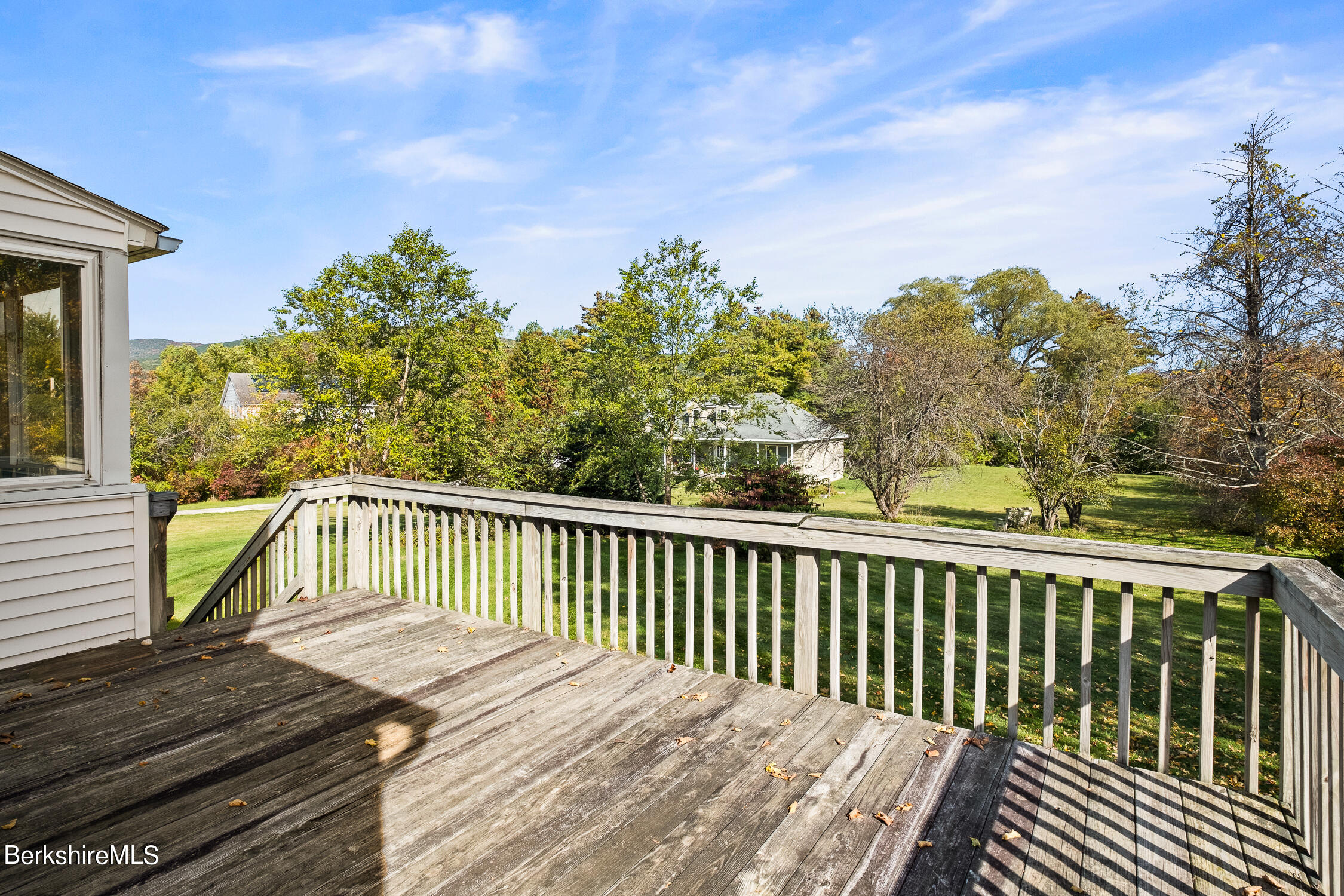 186 Stratton Road Williamstown, MA 01267 - Photo 31 of 33 a balcony with wooden floor and fence