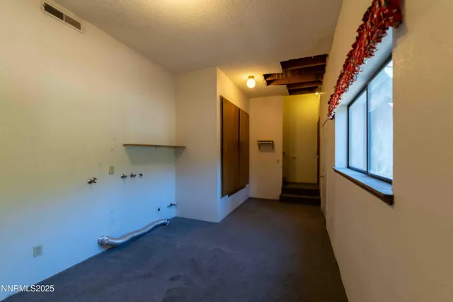 a front view of house with a yard