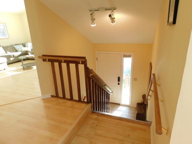 524 Triton Avenue Rockford, IL 61107 - Photo 4 of 18 a view of entryway and hall with wooden floor