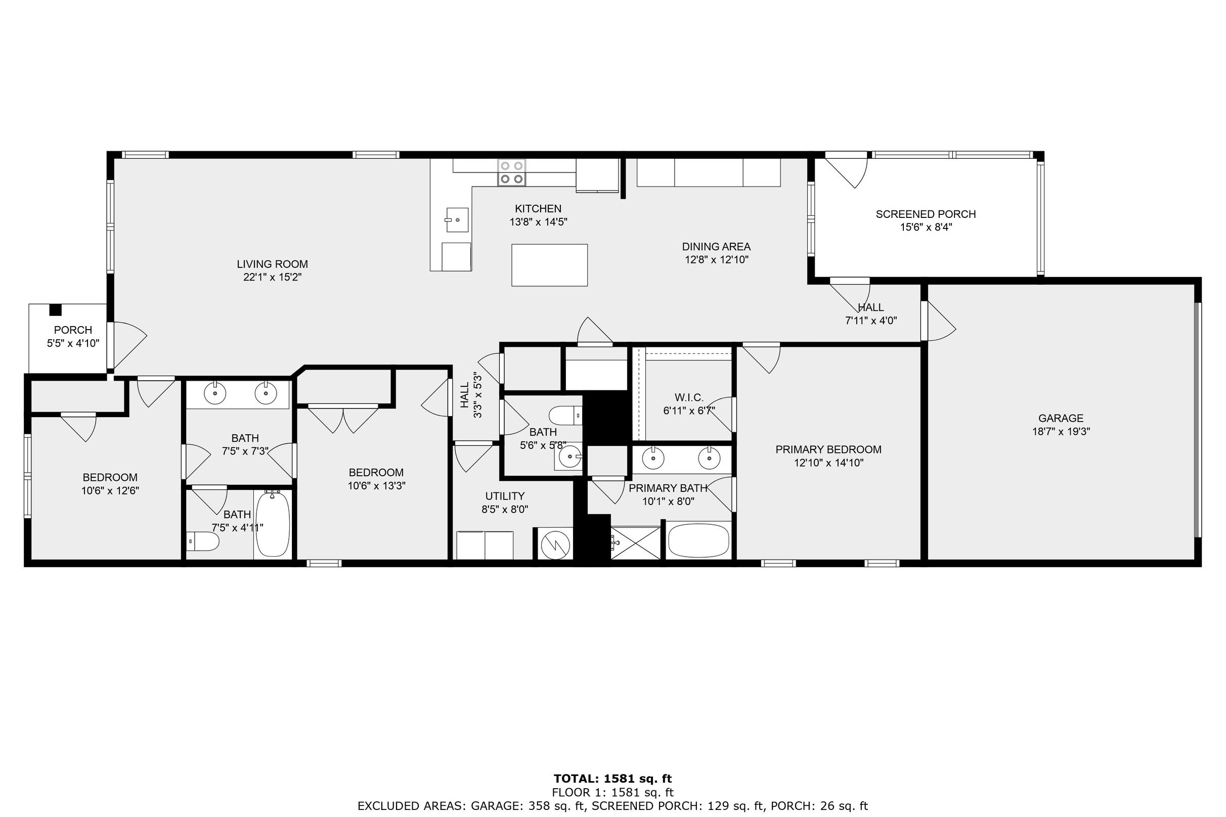24139 Veranda Circle Elberta, AL 36530 - Photo 40 of 40 Floor plan