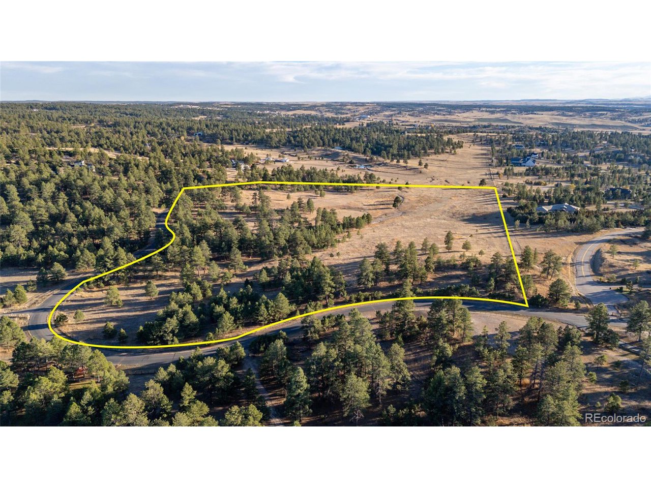 Woodhaven Ridge Road Parker, CO 80134 - Photo 27 of 36 a view of a city and lake view
