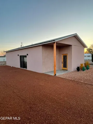 a house with a outdoor space