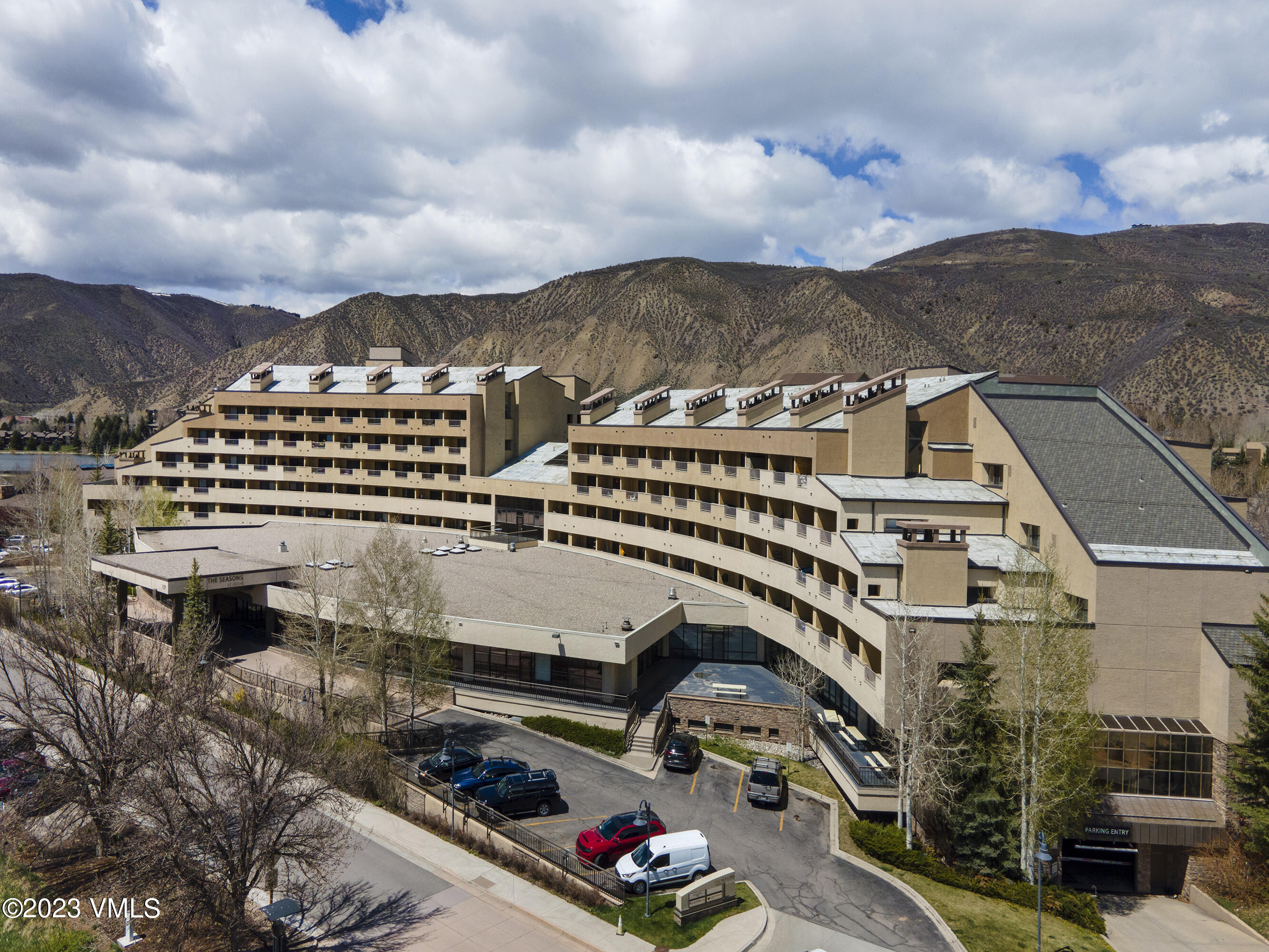 137 Benchmark Road, Unit 327 Avon, CO 81620 - Photo 38 of 43 an aerial view of residential houses