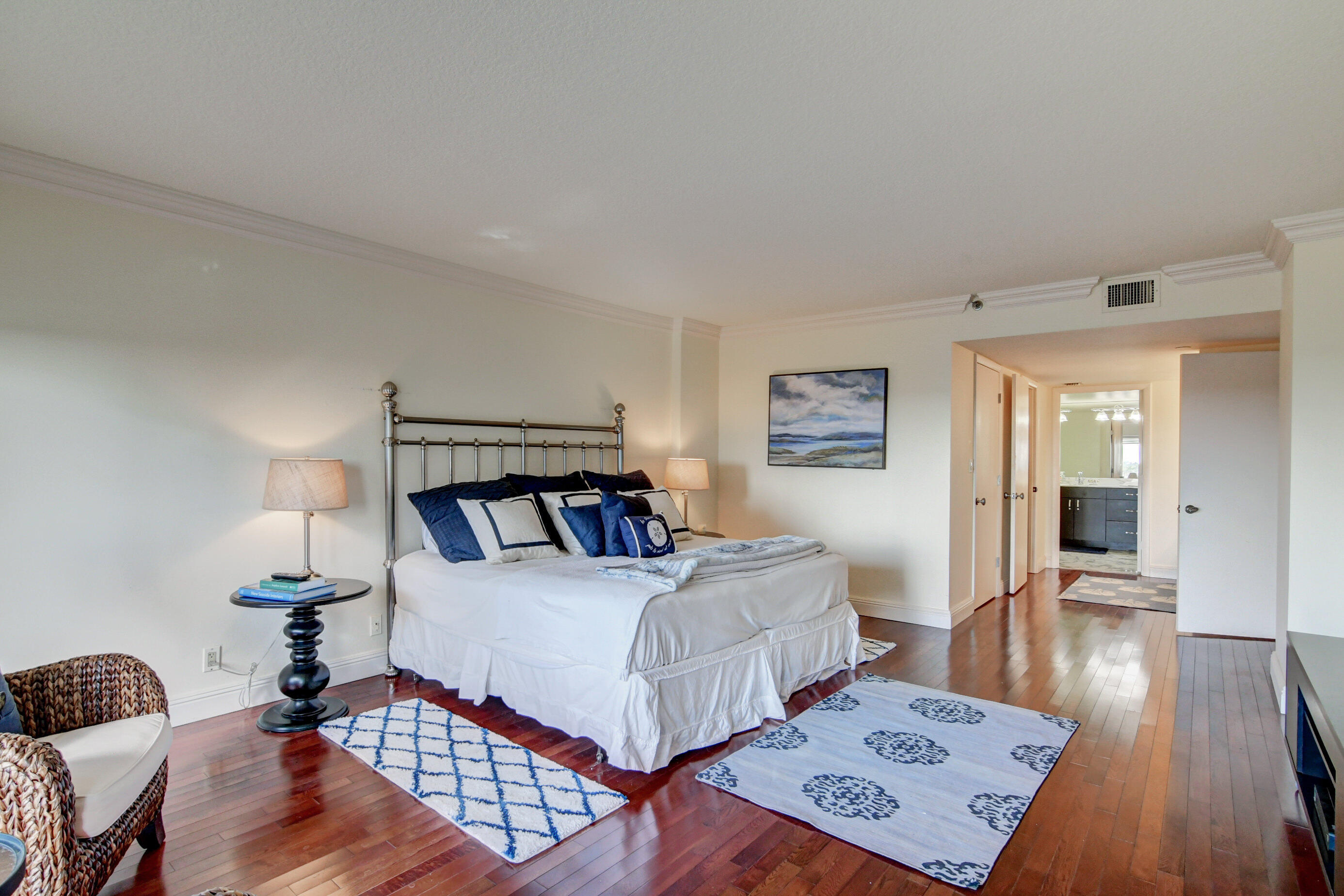 4301 North Ocean Boulevard, Unit 607 Boca Raton, FL 33431 - Photo 17 of 84 King Master Bed