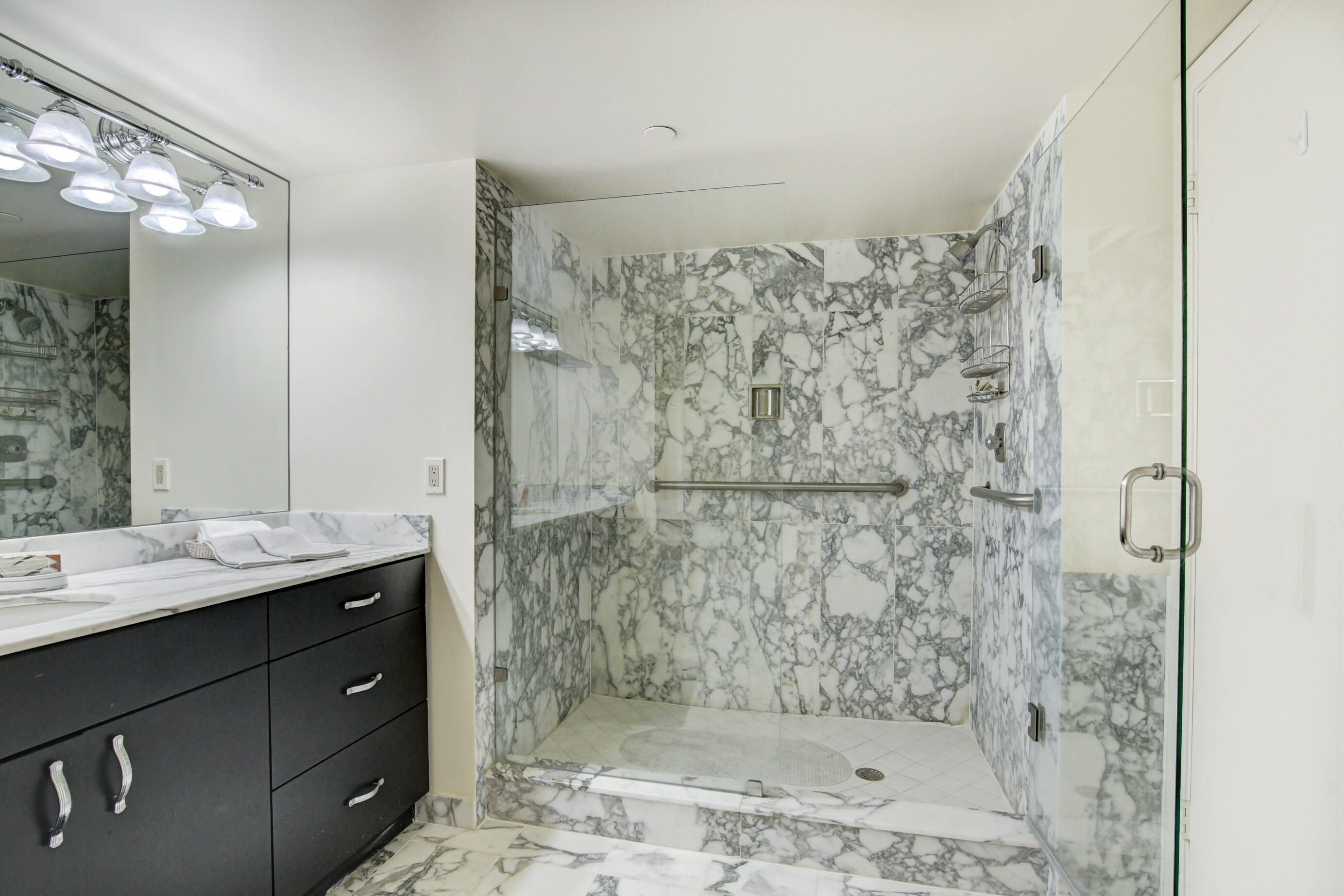 4301 North Ocean Boulevard, Unit 607 Boca Raton, FL 33431 - Photo 19 of 84 Master Walk-In Shower