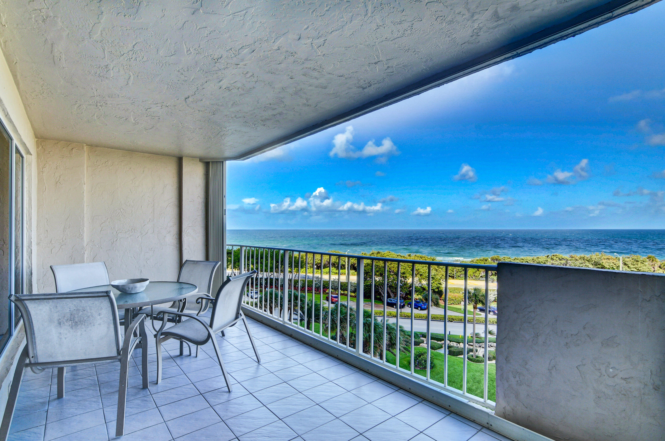 4301 North Ocean Boulevard, Unit 607 Boca Raton, FL 33431 - Photo 37 of 84 Covered Open Balcony