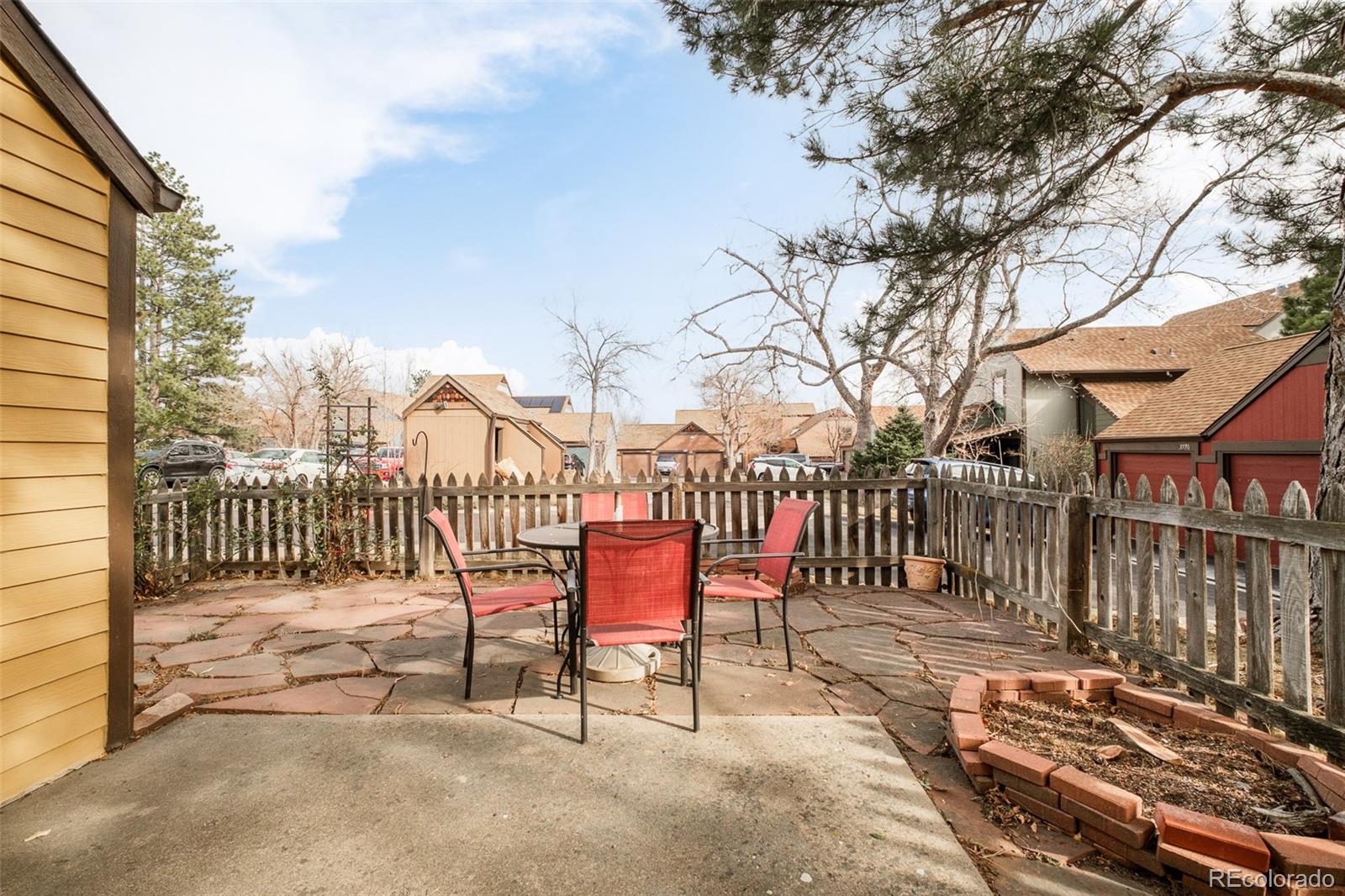 3760 Smuggler Place Boulder, CO 80305 - Photo 28 of 40 a view of a bench with wooden fence