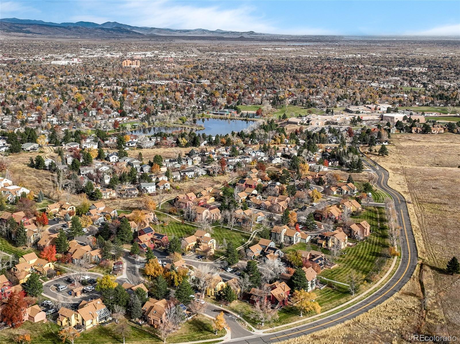 3760 Smuggler Place Boulder, CO 80305 - Photo 40 of 40 an aerial view of residential building and ocean