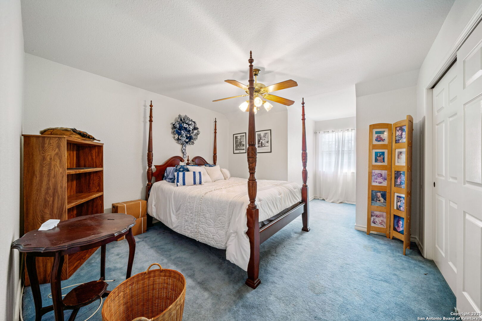 210 Tolle Road Cibolo, TX 78108 - Photo 24 of 61 a bedroom with bed and a window