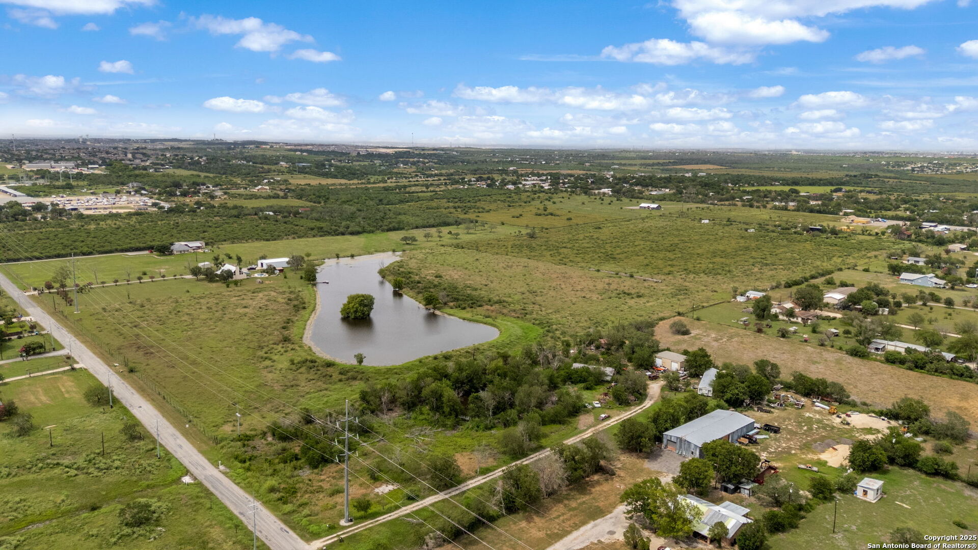 210 Tolle Road Cibolo, TX 78108 - Photo 42 of 61 a view of a lake in middle of the city