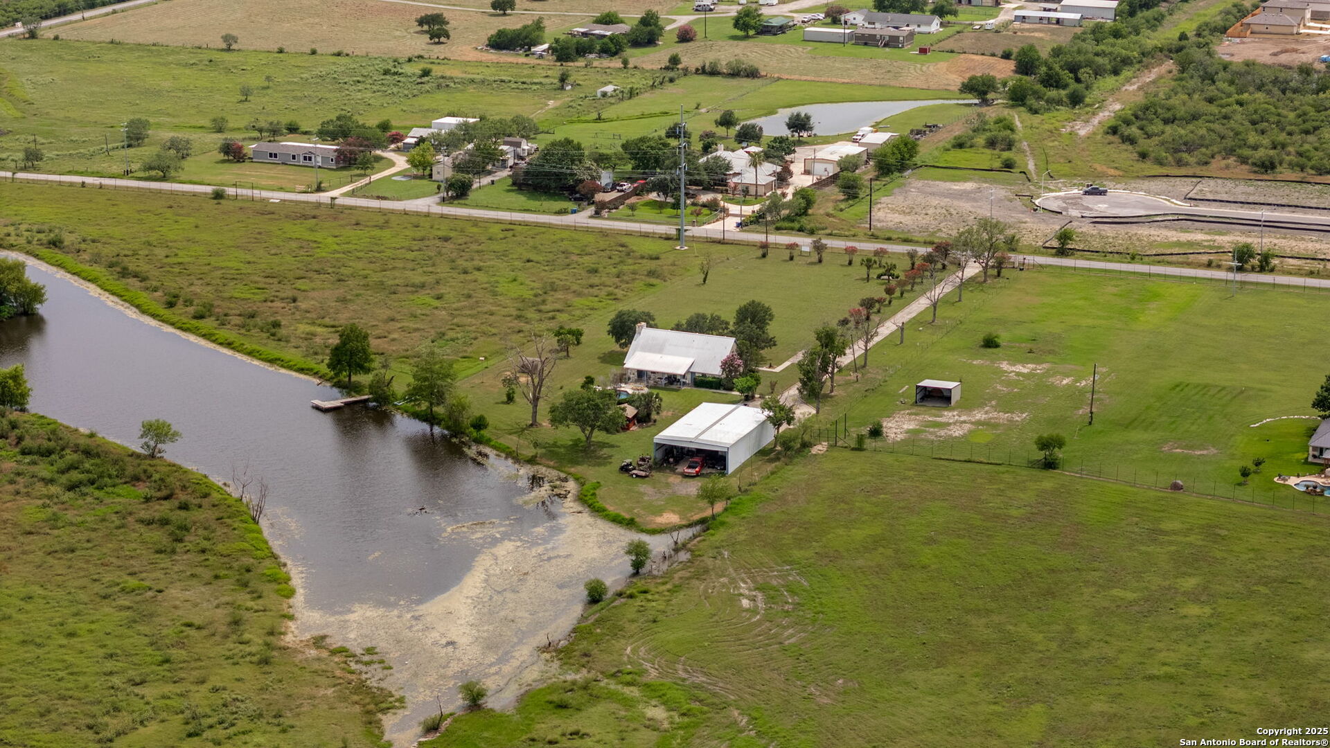210 Tolle Road Cibolo, TX 78108 - Photo 51 of 61 a view of a lake with a houses