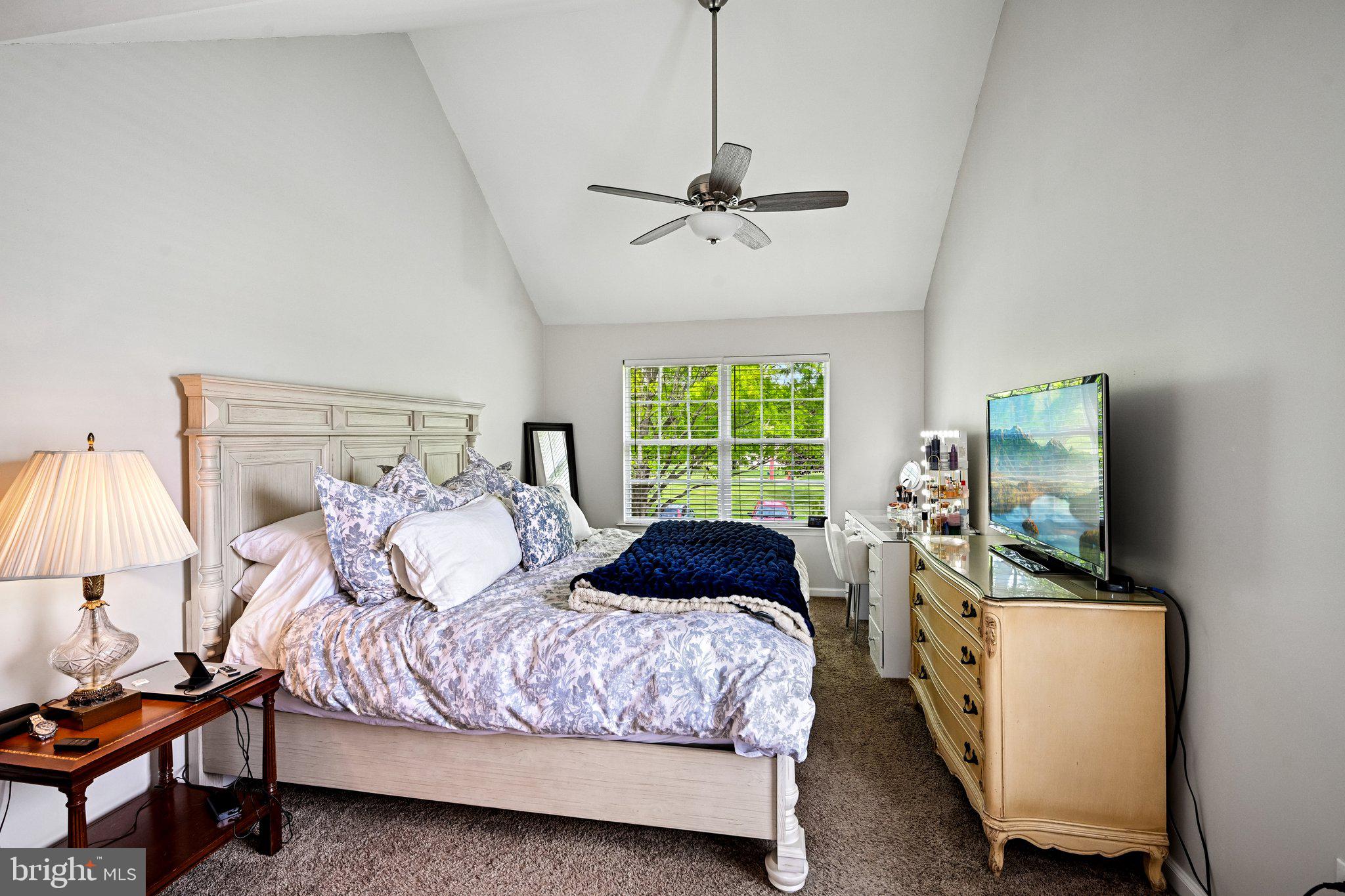 54 North Hawthorne Road Coatesville, PA 19320 - Photo 33 of 43 Serene bedroom with vaulted ceiling.