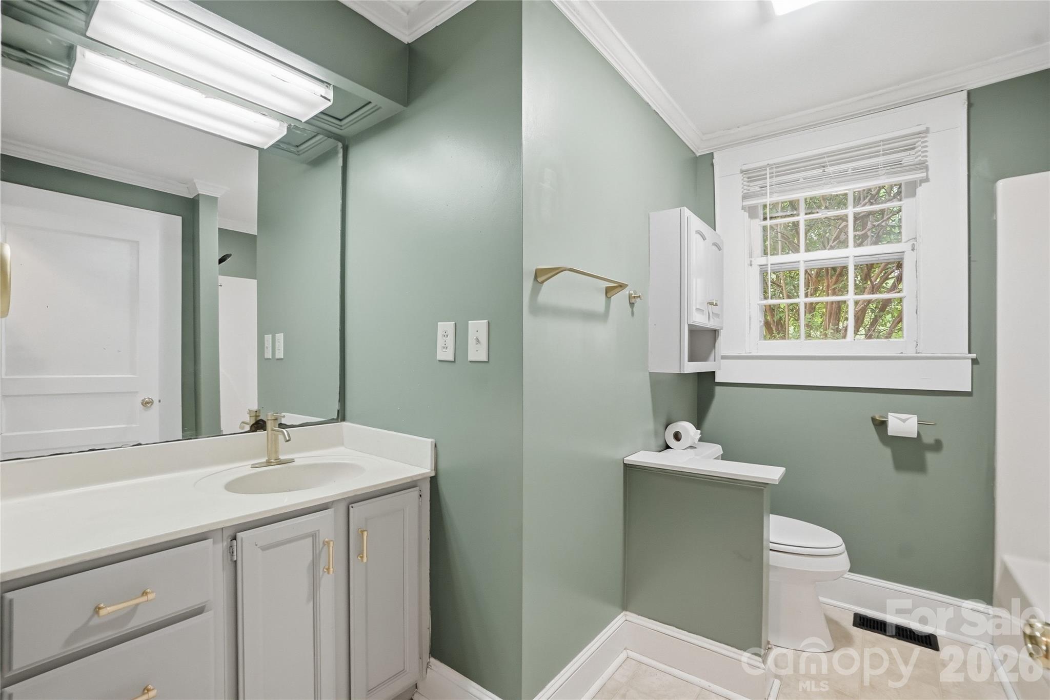 208 Jackson Terrace Clover, SC 29710 - Photo 22 of 30 a bathroom with a sink a toilet and shower