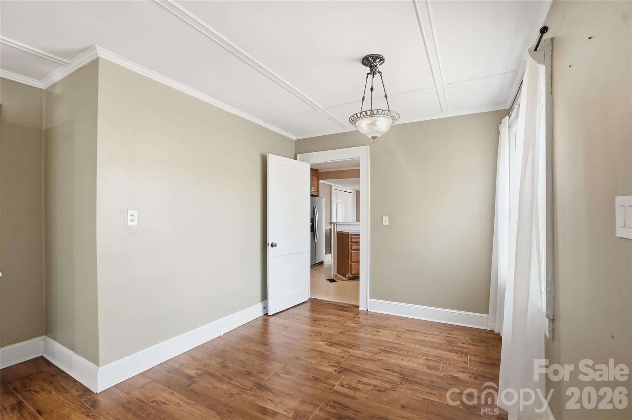 208 Jackson Terrace Clover, SC 29710 - Photo 10 of 30 a view of empty room with wooden floor