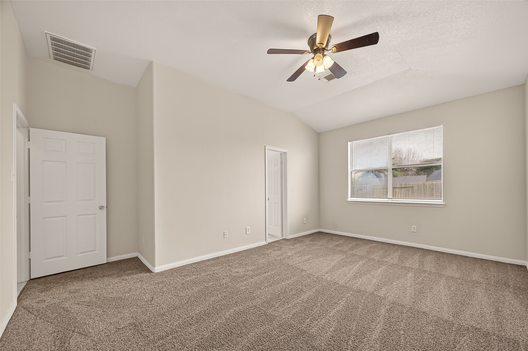 1918 Riane Lane Houston, TX 77049 - Photo 27 of 35 a view of room with ceiling fan and window