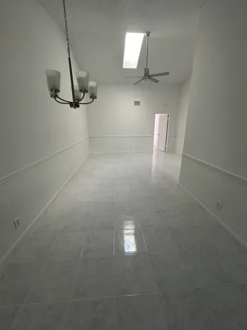 a view of empty room