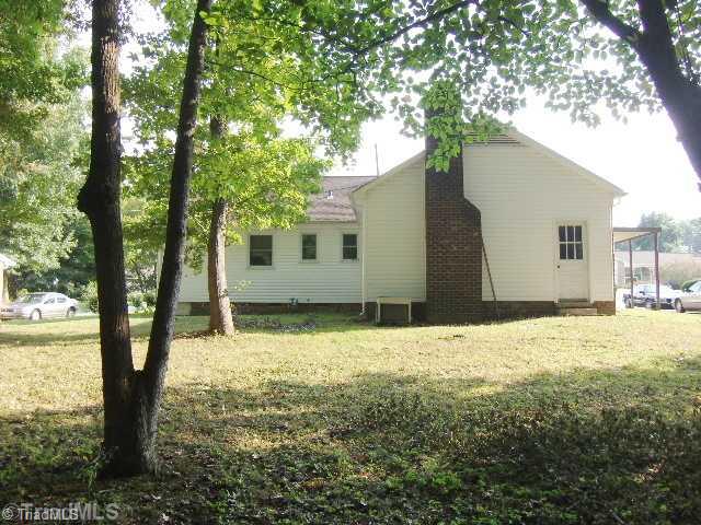 819 Runyon Drive High Point, NC 27260 - Photo 2 of 15 Exterior Front. Back yard has nice trees space for what ever you want......
