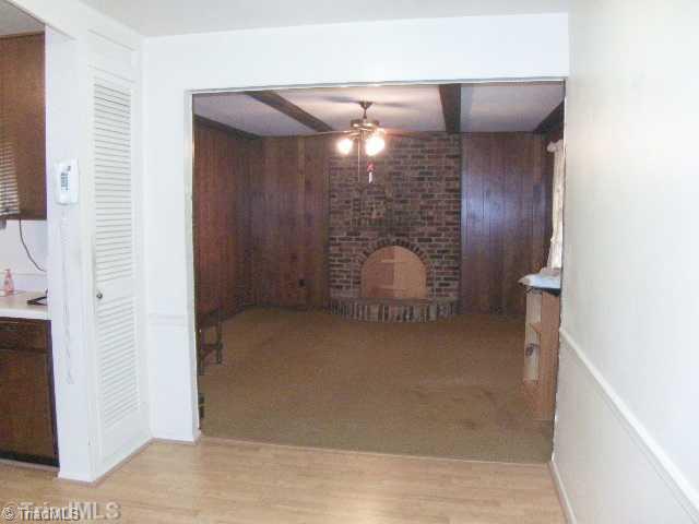 819 Runyon Drive High Point, NC 27260 - Photo 8 of 15 Den/Family/Great Room. View from the hall looking thru dining into den
