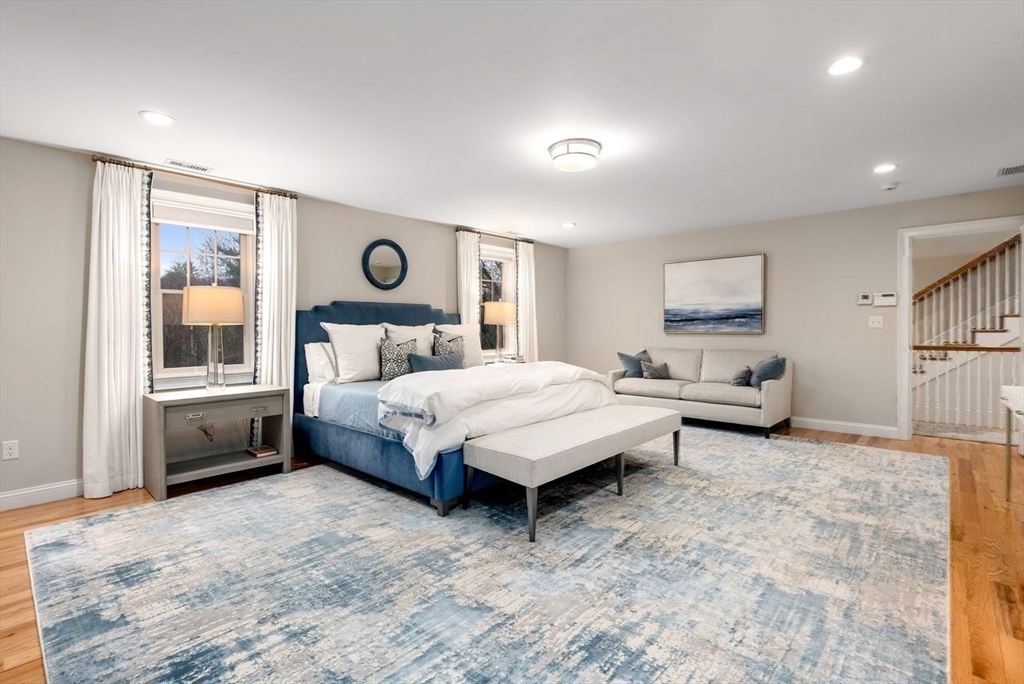 72 Great Plain Avenue Wellesley, MA 02482 - Photo 19 of 38 a bed room with a bed and a night stand